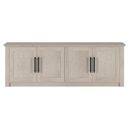 Thornwell Rectangular TV Stand for TV's up to 78" in Alder White