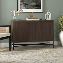 Brighton 48" Wide Rectangular Buffet Table in Alder Brown