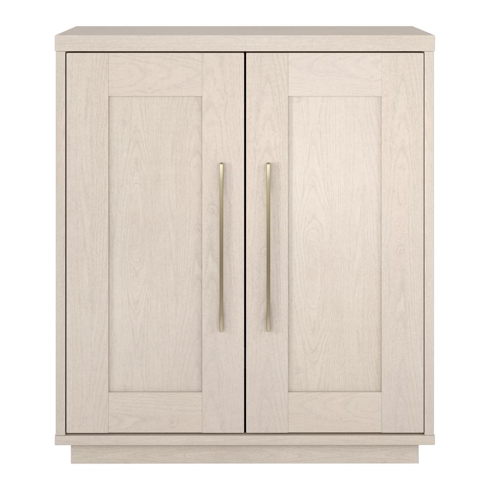 Tillman 28" Wide Rectangular Accent Cabinet in Alder White