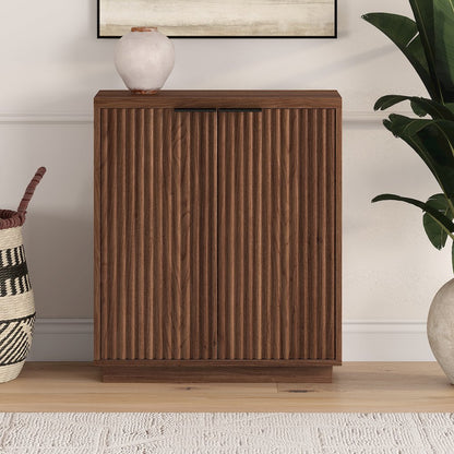 Mansfield 28" Wide Rectangular Accent Cabinet in Satin Walnut