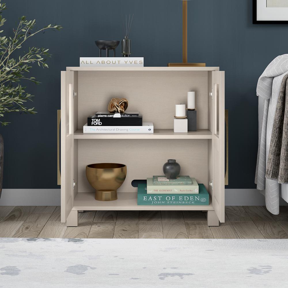 Holbrook 28" Wide Rectangular Accent Cabinet in Alder White