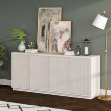 Alston 68" Wide Rectangular Buffet Table in Alder White