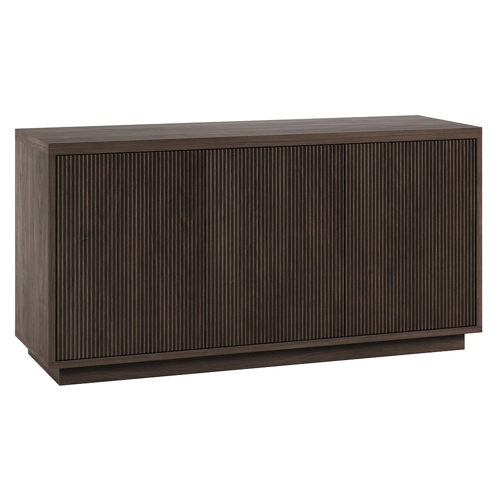 Hanson Rectangular TV Stand for TV's up to 50" in Alder Brown