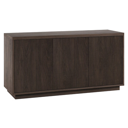 Hanson Rectangular TV Stand for TV's up to 50" in Alder Brown