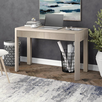 Mendoza 48'' Wide Rectangular Desk in Alder White