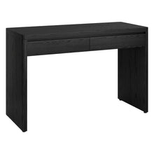 Ashcroft 48'' Wide Rectangular Desk in Black Grain
