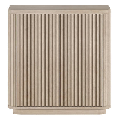 Easton 32" Wide Rectangular Accent Cabinet in Alder White