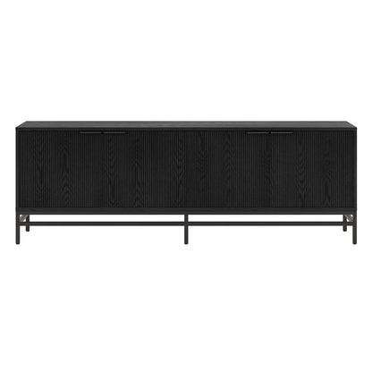 Montello Rectangular TV Stand for TV's up to 78" in Black Grain
