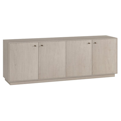 Lillian Rectangular TV Stand for TV's up to 75" in Alder White