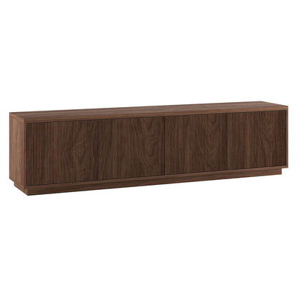 Hanson Rectangular TV Stand for TV's up to 85" in Satin Walnut