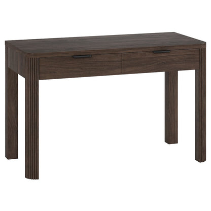 Lonsdale 48'' Wide Rectangular Desk in Alder Brown
