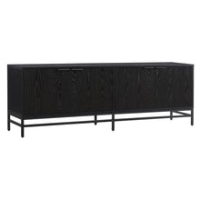 Campello Rectangular TV Stand for TV's up to 78" in Black Grain