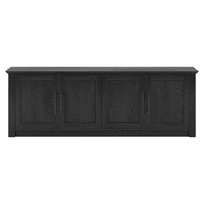 Thornwell Rectangular TV Stand for TV's up to 78" in Black Grain