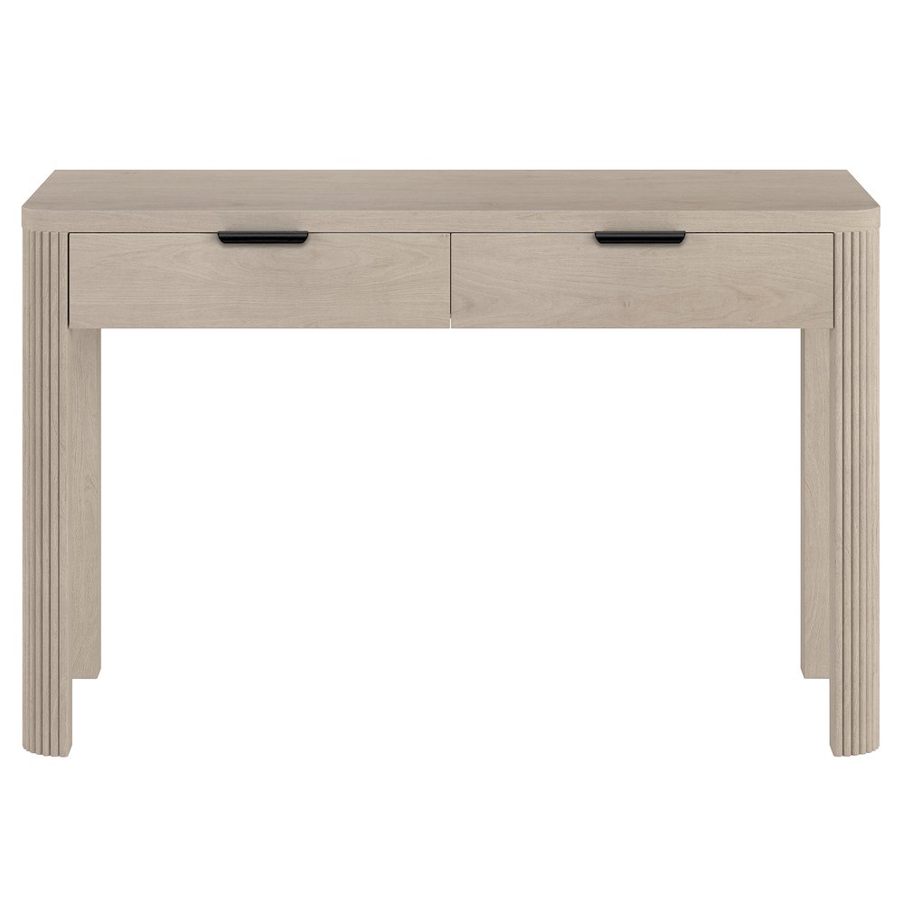 Lonsdale 48'' Wide Rectangular Desk in Alder White