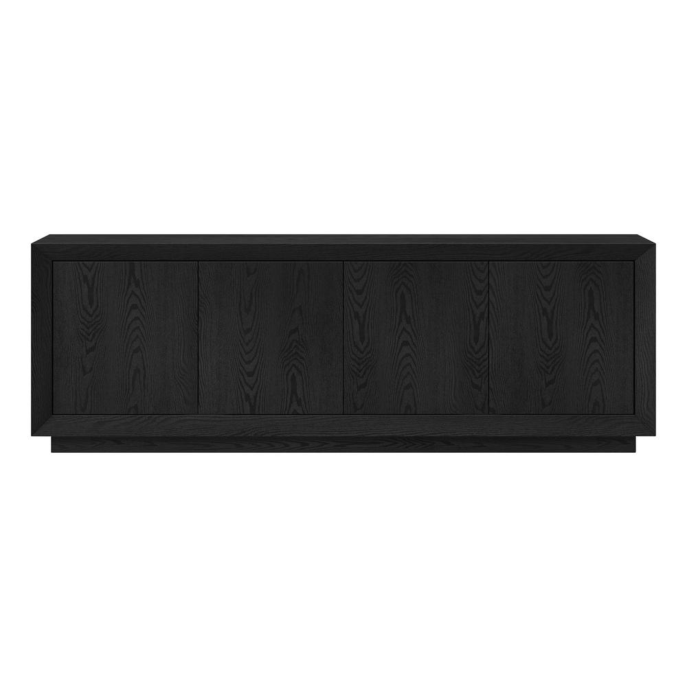 Oswald Rectangular TV Stand for TV's up to 75" in Black Grain
