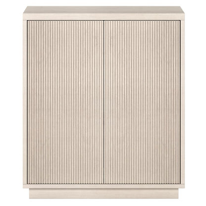 Alston 28" Wide Rectangular Accent Cabinet in Alder White