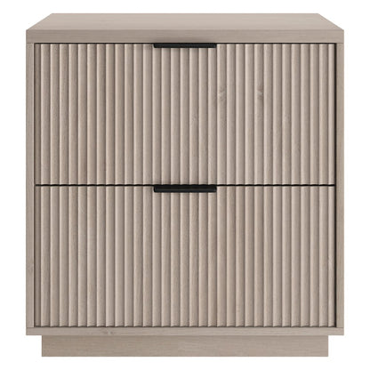Yarden 24" Wide Rectangular Nightstand in Alder White
