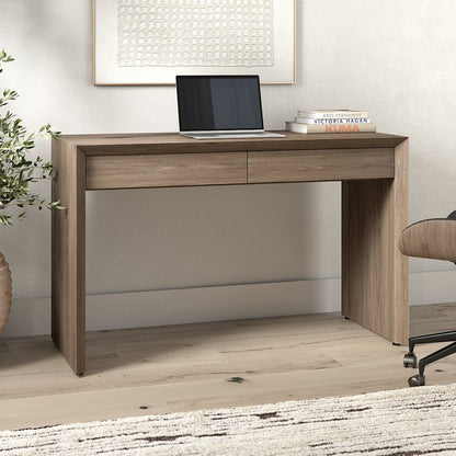 Pembroke 48'' Wide Rectangular Desk in Antiqued Gray Oak