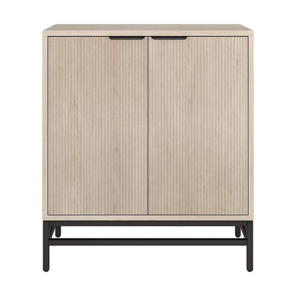Montello 28" Wide Rectangular Accent Cabinet in Alder White