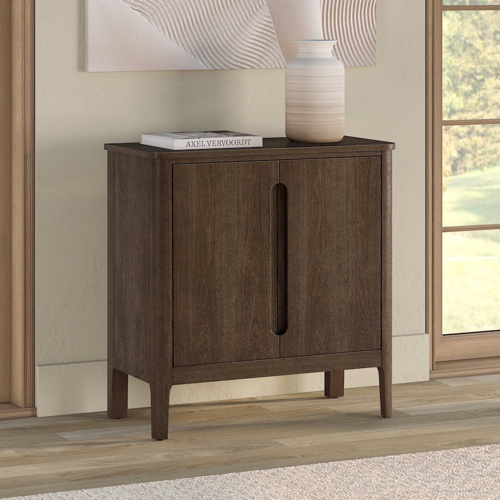 Henn&Hart 32" Rectangular Accent Cabinet, Modern Sideboard Buffet Cabinet with