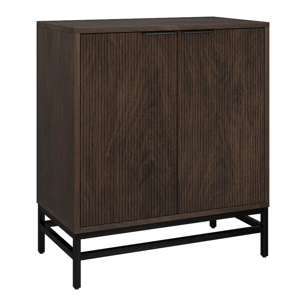 Montello 28" Wide Rectangular Accent Cabinet in Alder Brown