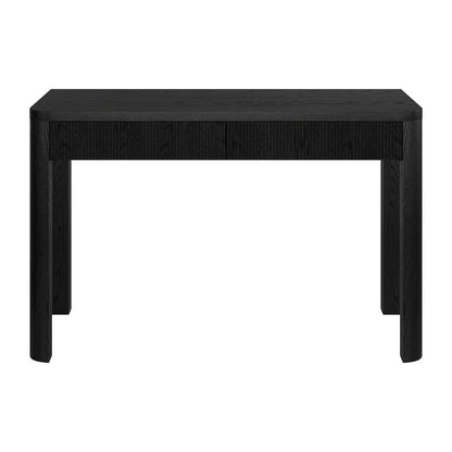 Mendoza 48'' Wide Rectangular Desk in Black Grain