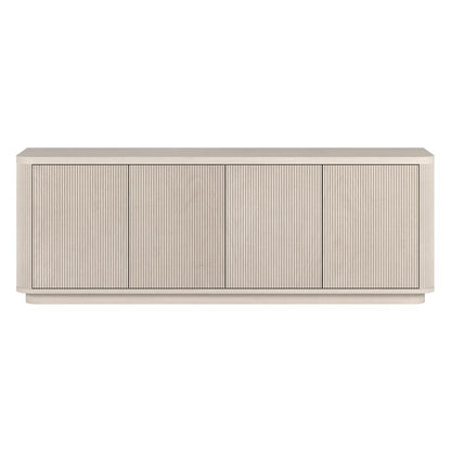Easton Rectangular TV Stand for TV's up to 75" in Alder White