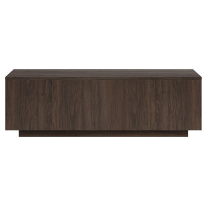 Paxton 48" Wide Rectangular Coffee Table in Alder Brown