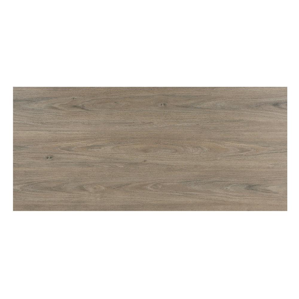 Paxton 48" Wide Rectangular Coffee Table in Antiqued Gray Oak