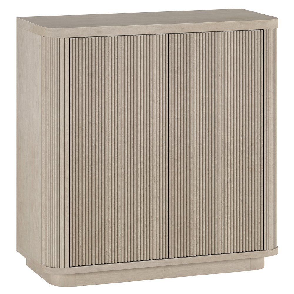 Easton 32" Wide Rectangular Accent Cabinet in Alder White