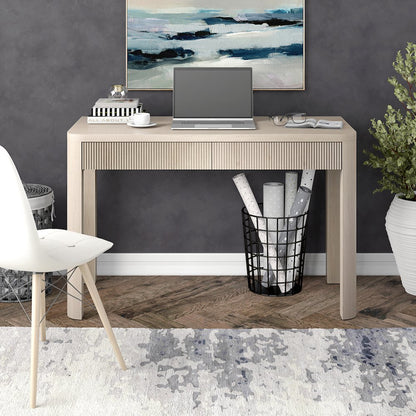 Mendoza 48'' Wide Rectangular Desk in Alder White