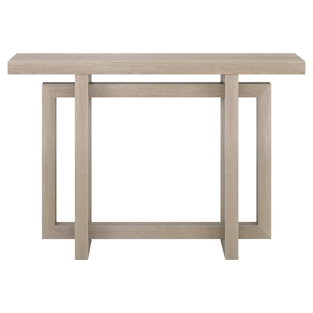 Breslow 44" Wide Rectangular Console Table in Alder White