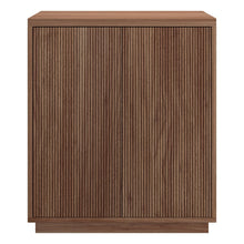 Alston 28" Wide Rectangular Accent Cabinet in Satin Walnut