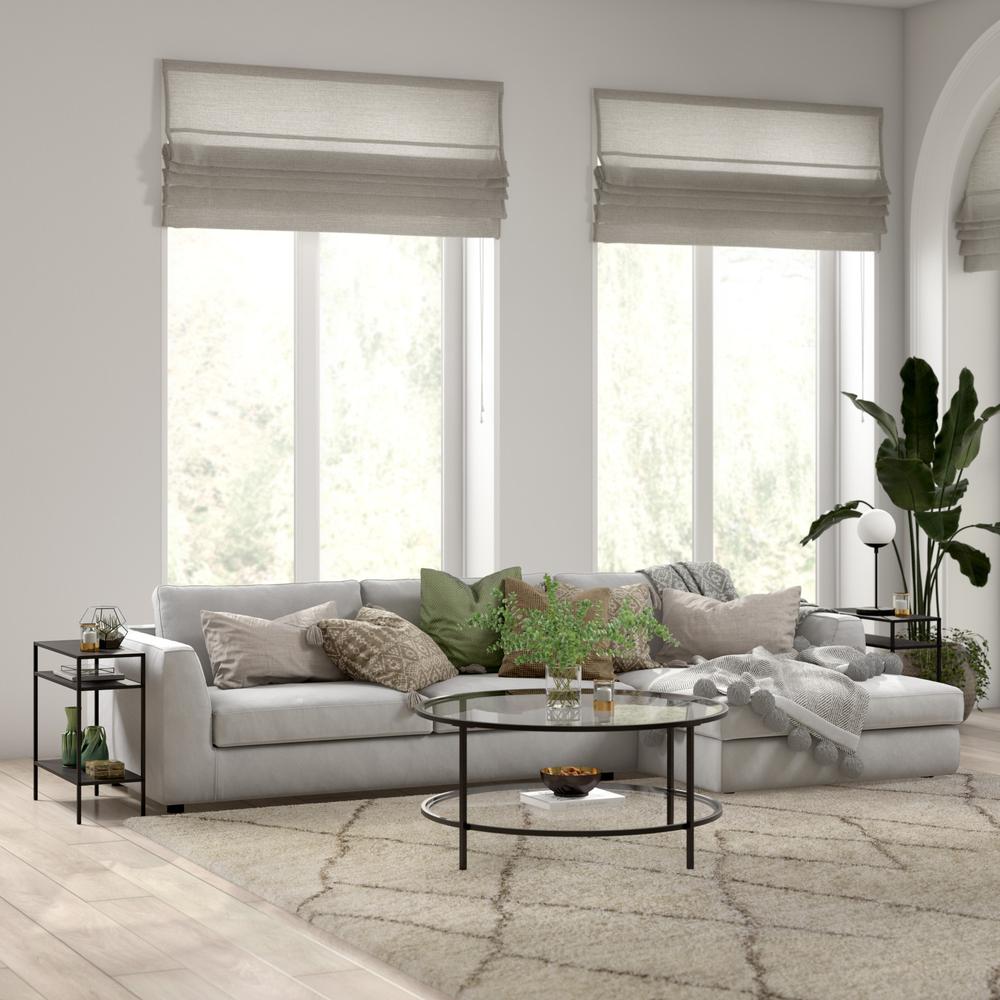 Ricardo 24'' Wide Rectangular Side Table in Blackened Bronze
