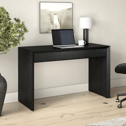 Pembroke 48'' Wide Rectangular Desk in Black Grain
