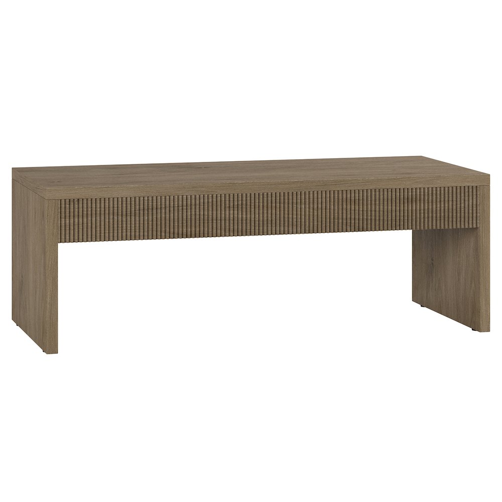 Lawrence Rectangular Coffee Table in Antiqued Gray Oak