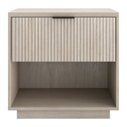 Karten 24" Wide Rectangular Nightstand in Alder White