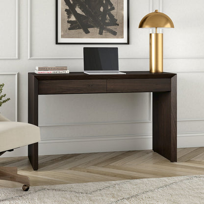 Pembroke 48'' Wide Rectangular Desk in Alder Brown