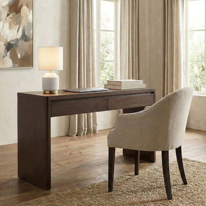 Henn&Hart 48'' Modern Rectangular Home Office Desk, Computer Desk, Writing