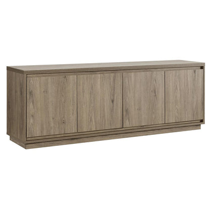 Presque Rectangular TV Stand for TV's up to 80" in Gray