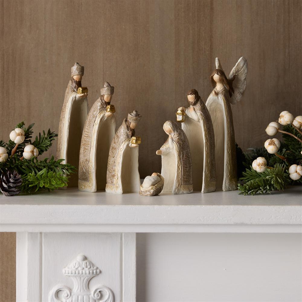 Nativity (Set of 7) 6"H Resin