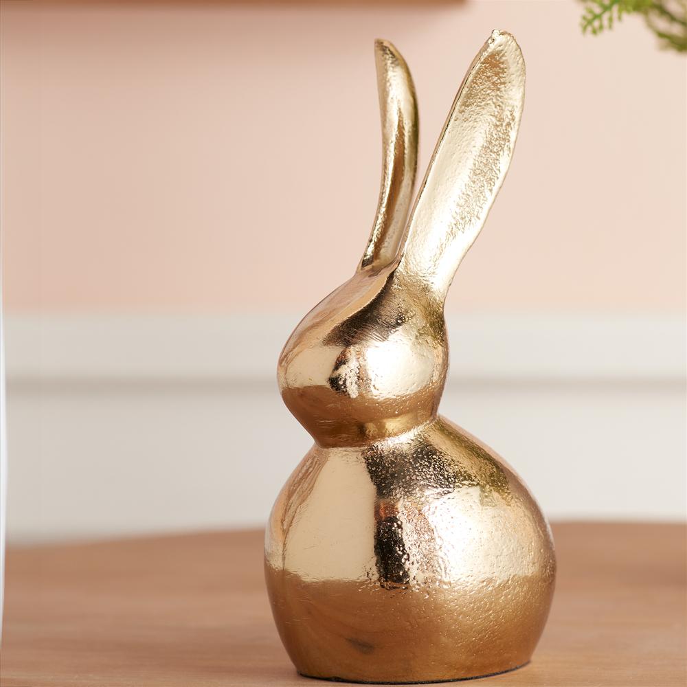 Rabbit (Set of 2) 5.5"H Aluminum
