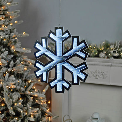 Holiday Snowflake Ekkolight 15.75"H