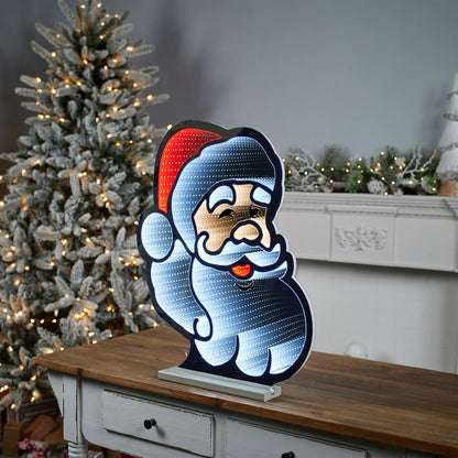 Santa Head Ekkolight 24"H