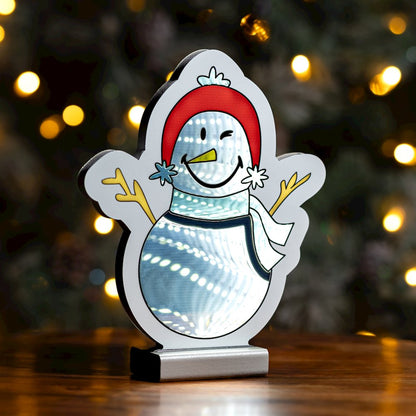 SmileyWorld Snowman Ekkolight 8.75"H