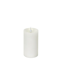 Simplux LED Pillar Candle w/Moving Flame (Set of 2)  3"D x 5"H