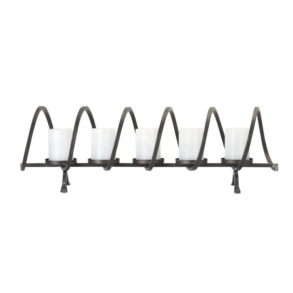 Votive Holder 31"W x 9.75"H Iron