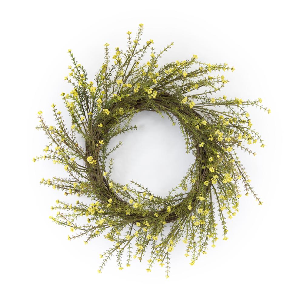 Mini Floral Wreath 18"D , 78236DS