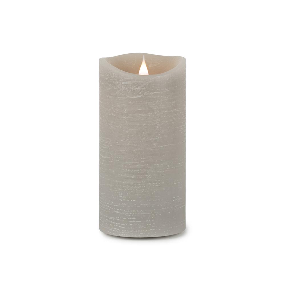 LED Designer Candle with remote - 4 and 8 Hr Timer 3.5"D, 7.75"H