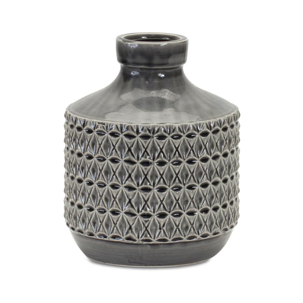 Vase 9"H Terra Cotta